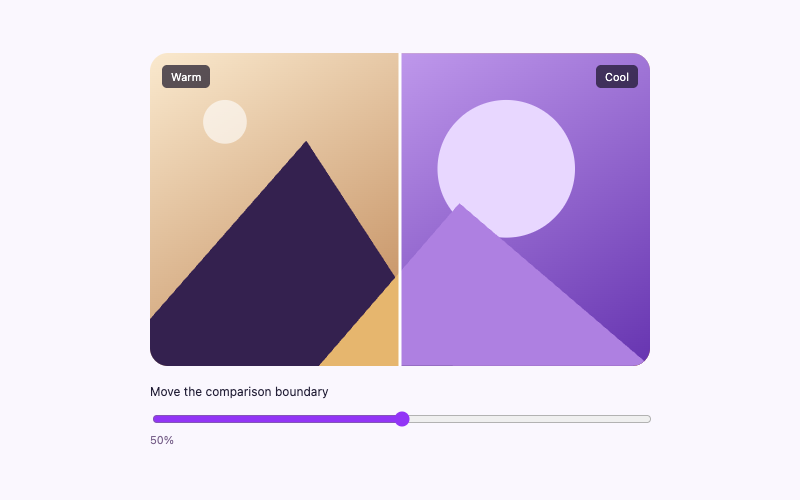 Add a Before-and-After Image Slider in WordPress preview