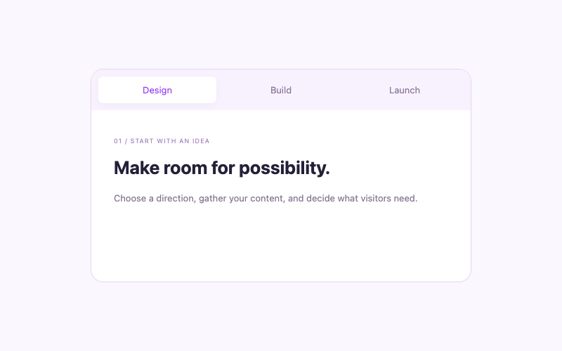 Create Interactive Tabs in WordPress preview